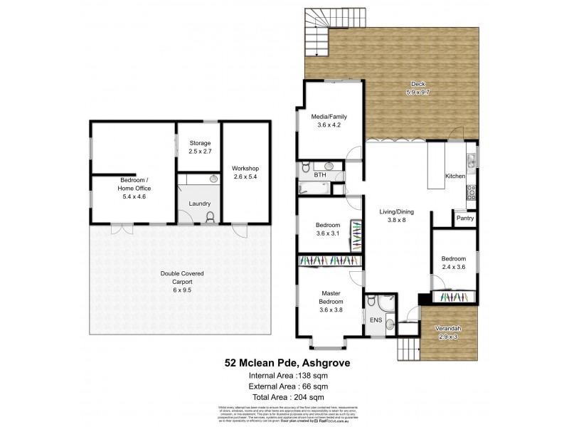 52 McLean Parade, Ashgrove QLD 4060 Floorplan
