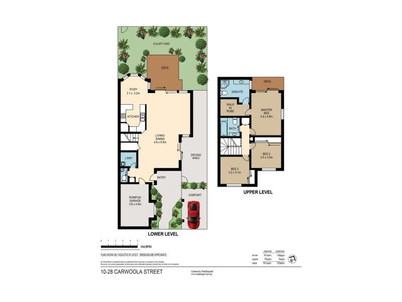 10/28 Carwoola Street, Bardon QLD 4065 Floorplan