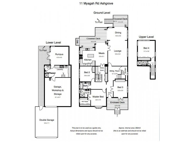 11 Myagah Road, Ashgrove QLD 4060 Floorplan