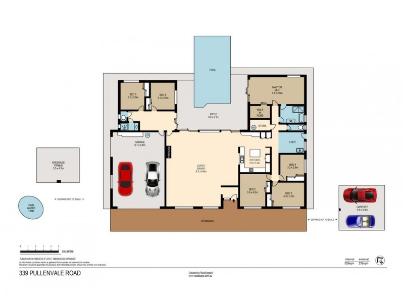 339 Pullenvale Rd, Pullenvale QLD 4069 Floorplan