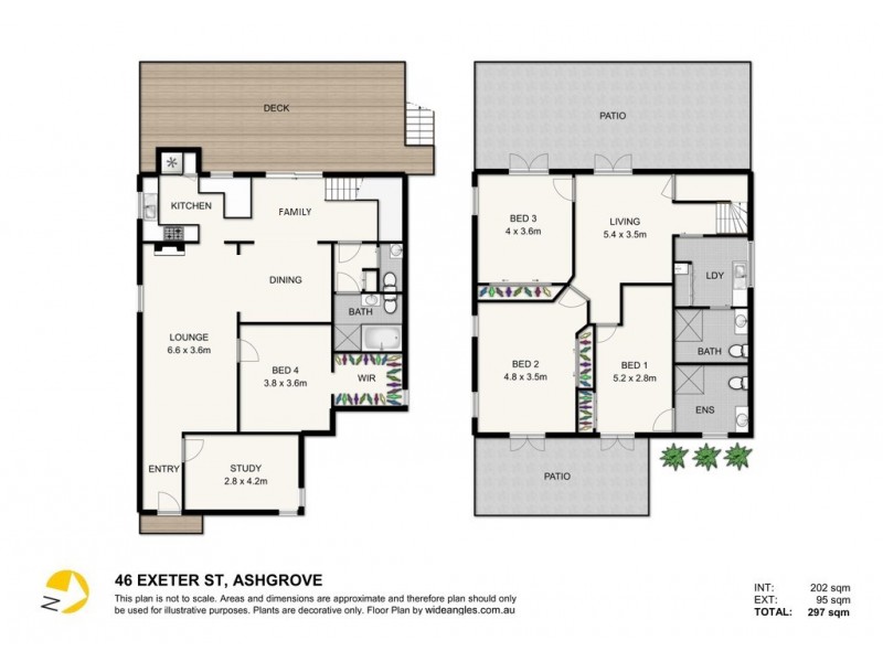 46 Exeter Street, Ashgrove QLD 4060 Floorplan