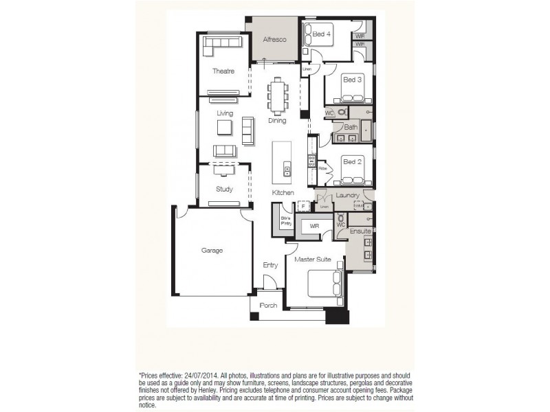 Lot 75 O’Meally Street, Harrington Park NSW 2567 Floorplan