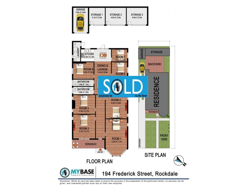 194 Frederick Street, Rockdale NSW 2216 Floorplan