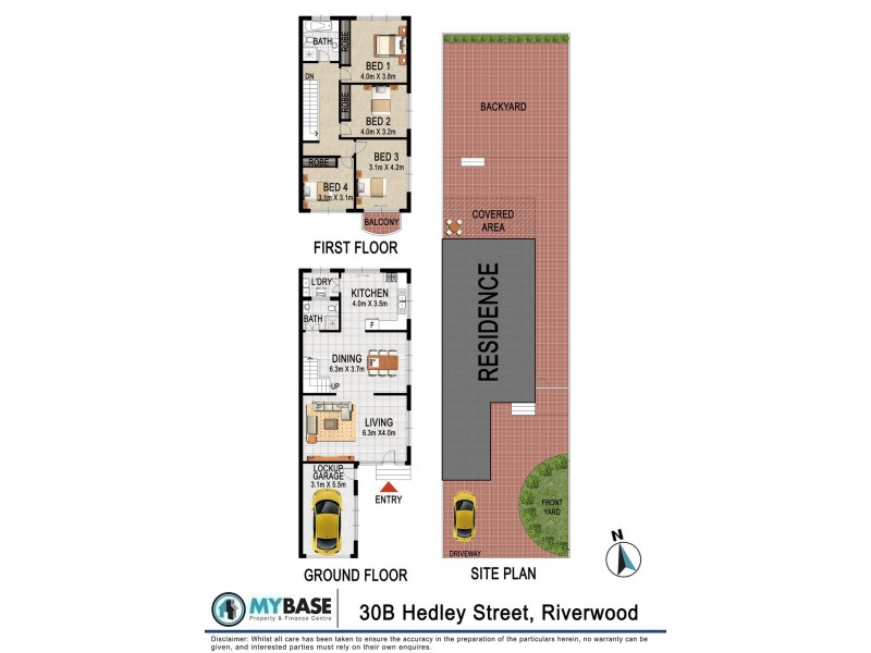 30B Hedley Street, Riverwood NSW 2210 Floorplan