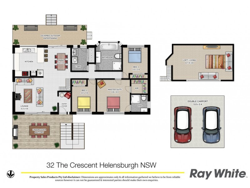 32 The Crescent, Helensburgh NSW 2508 Floorplan