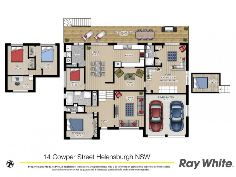 14 Cowper Street, Helensburgh NSW 2508 Floorplan
