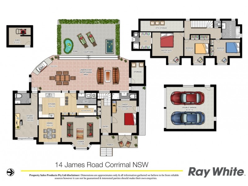 14 James Road, Corrimal NSW 2518 Floorplan