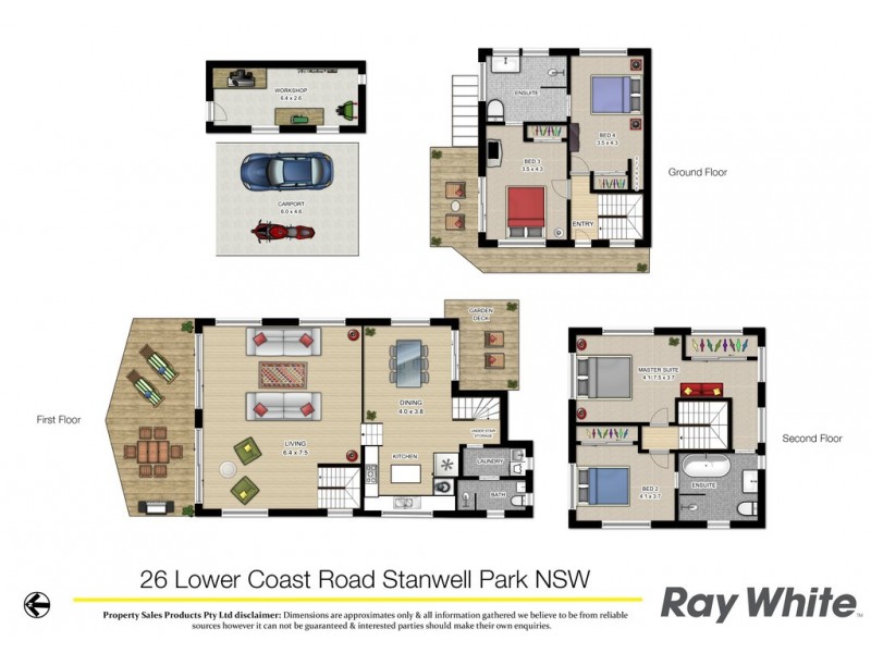 26 Lower Coast Road, Stanwell Park NSW 2508 Floorplan