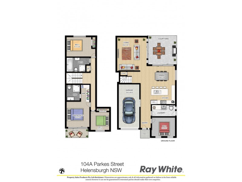 104B Parkes Street, Helensburgh NSW 2508 Floorplan