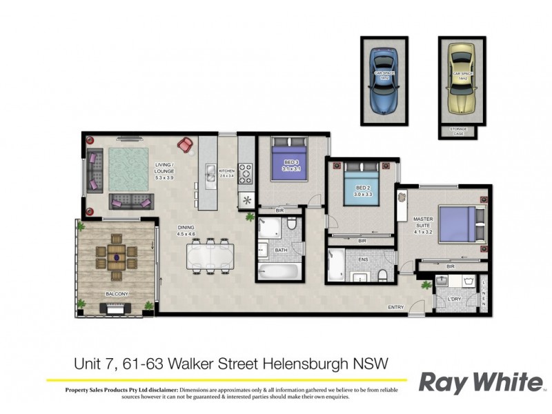 7/61-63 Walker Street, Helensburgh NSW 2508 Floorplan