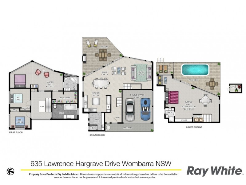 635 Lawrence Hargrave Drive, Wombarra NSW 2515 Floorplan