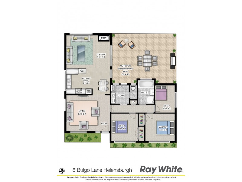 8 Bulgo Lane, Helensburgh NSW 2508 Floorplan