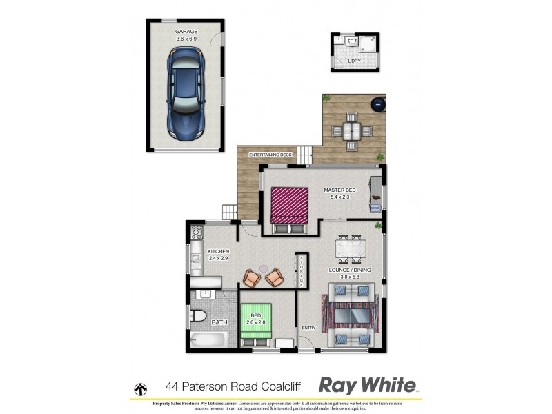 44 Paterson Road, Coalcliff NSW 2508 Floorplan