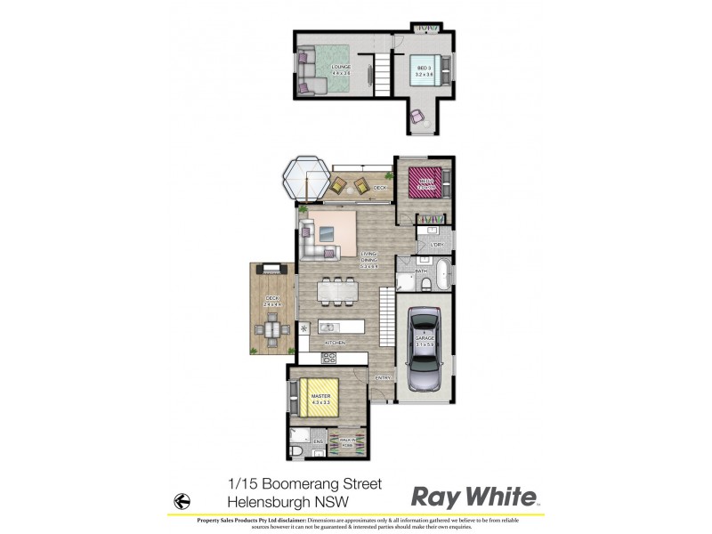 1/15 Boomerang Street, Helensburgh NSW 2508 Floorplan