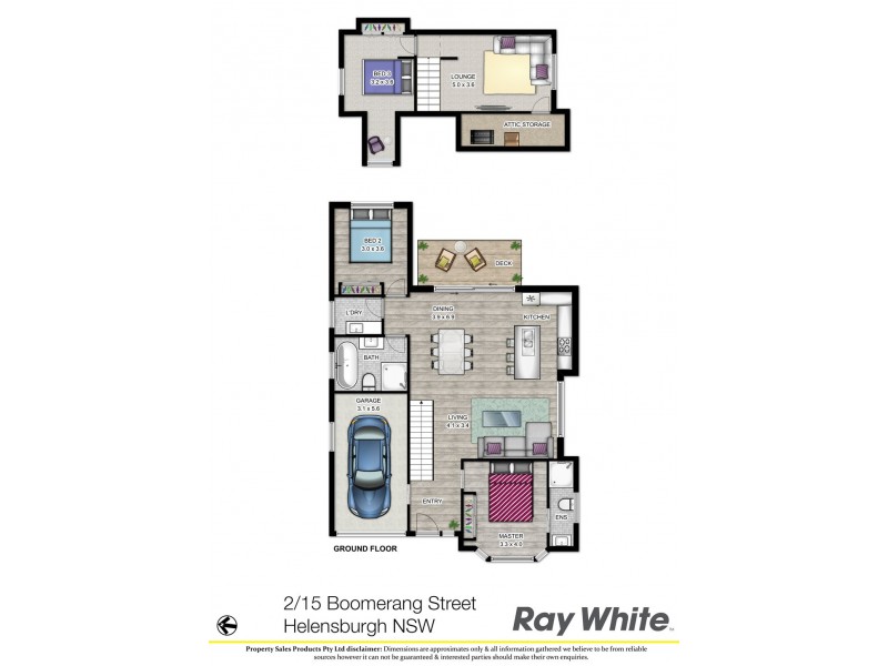 2/15 Boomerang Street, Helensburgh NSW 2508 Floorplan