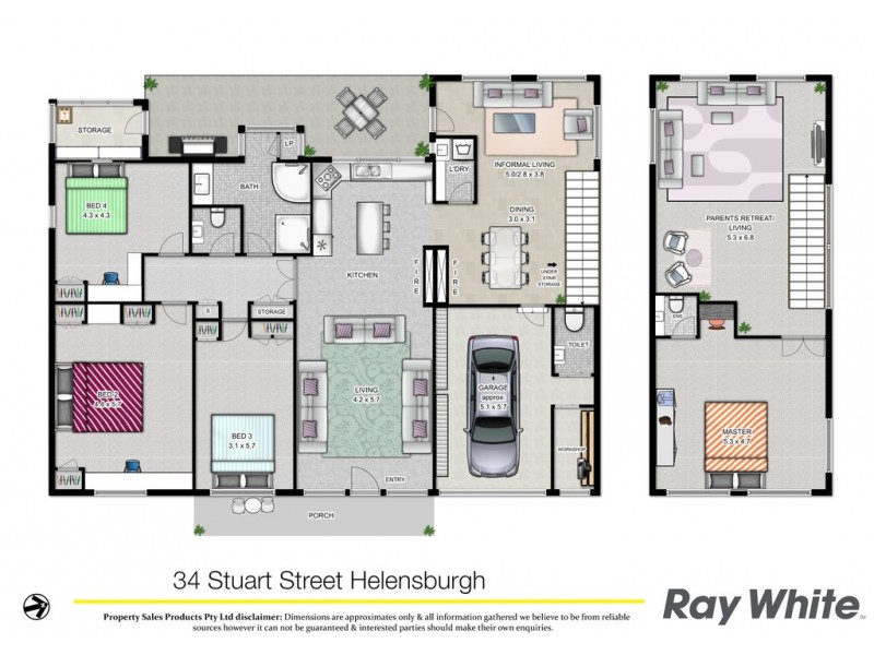 34 Stuart Street, Helensburgh NSW 2508 Floorplan