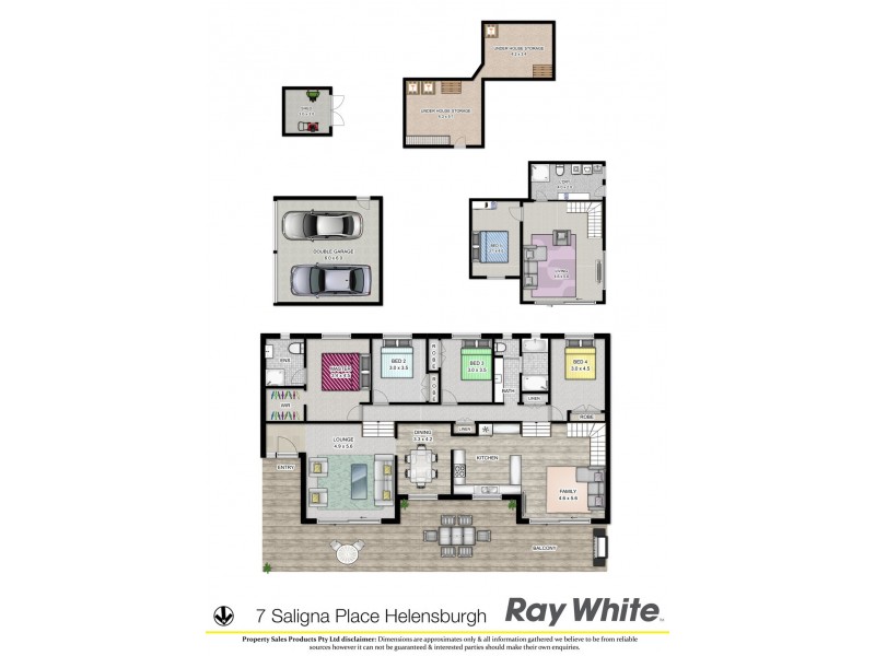 7 Saligna Place, Helensburgh NSW 2508 Floorplan