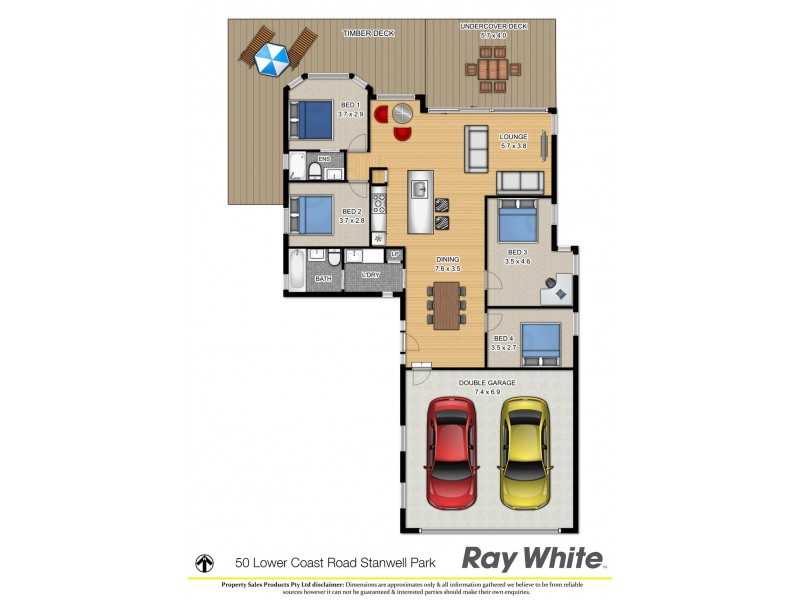 50 Lower Coast Rd, Stanwell Park NSW 2508 Floorplan