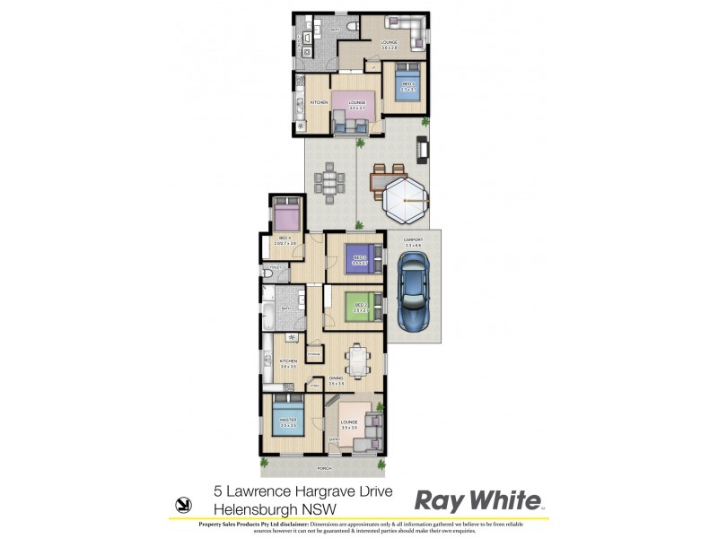 5 Lawrence Hargrave Drive, Helensburgh NSW 2508 Floorplan