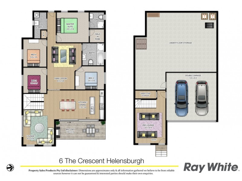 6 The Crescent, Helensburgh NSW 2508 Floorplan