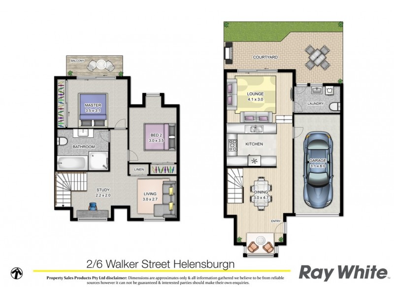 2/6 Walker Street, Helensburgh NSW 2508 Floorplan