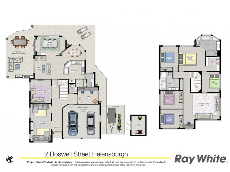 2 Boswell Street, Helensburgh NSW 2508 Floorplan