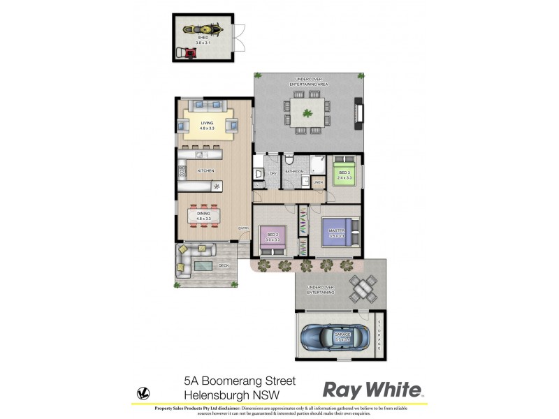 5A Boomerang Street, Helensburgh NSW 2508 Floorplan