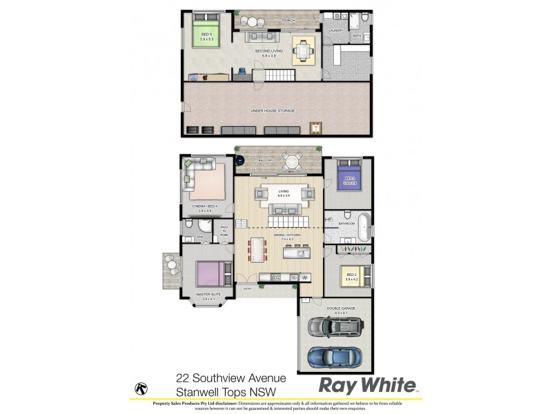 22 Southview Ave, Stanwell Tops NSW 2508 Floorplan