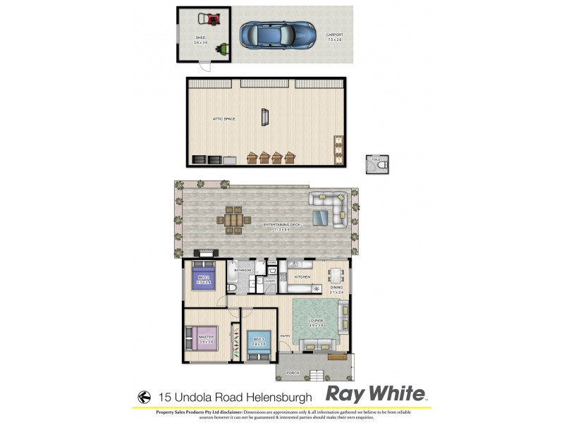 15 Undola Road, Helensburgh NSW 2508 Floorplan
