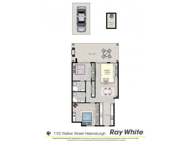 7/20-22 Walker St, Helensburgh NSW 2508 Floorplan