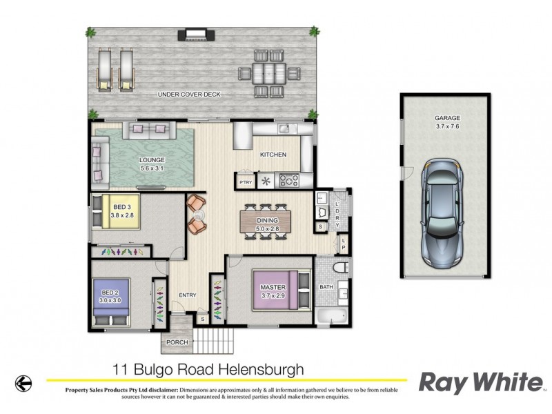 11 Bulgo Road, Helensburgh NSW 2508 Floorplan