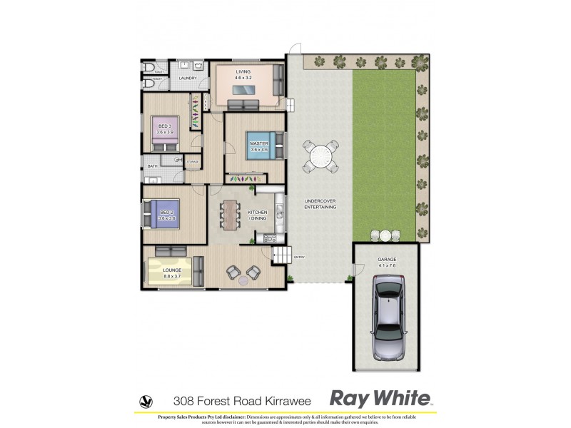 308 Forest Road, Kirrawee NSW 2232 Floorplan