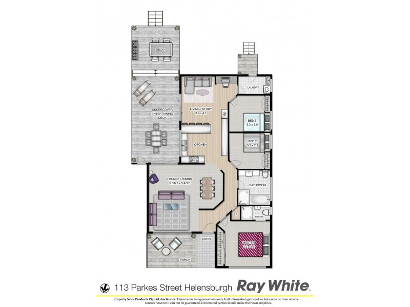 113 Parkes Street, Helensburgh NSW 2508 Floorplan