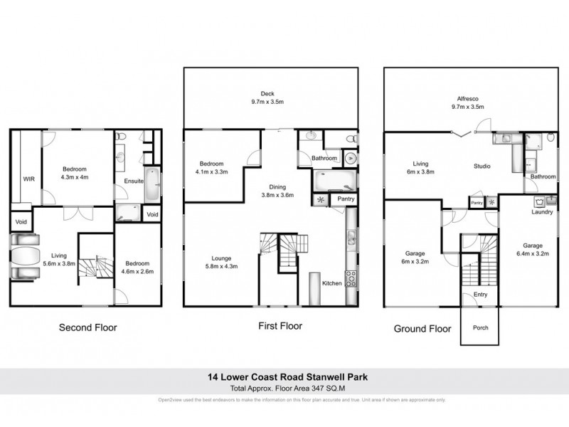 14 Lower Coast Road, Stanwell Park NSW 2508 Floorplan