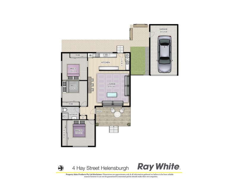 4 Hay Street, Helensburgh NSW 2508 Floorplan