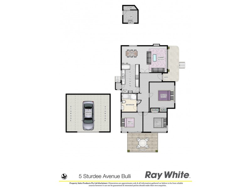 5 Sturdee Avenue, Bulli NSW 2516 Floorplan