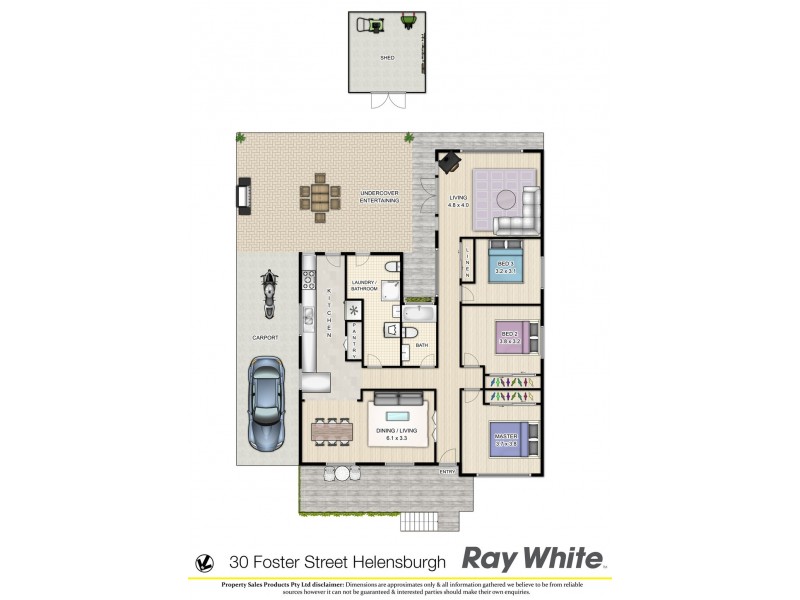 30 Foster Street, Helensburgh NSW 2508 Floorplan