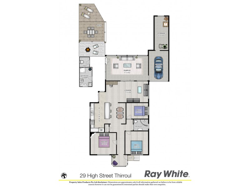 29 High Street, Thirroul NSW 2515 Floorplan