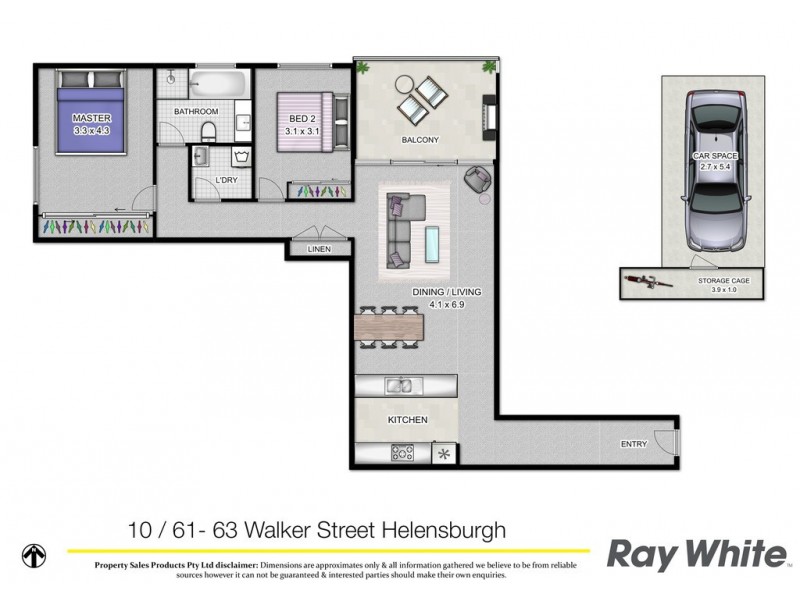 10/61-63 Walker Street, Helensburgh NSW 2508 Floorplan
