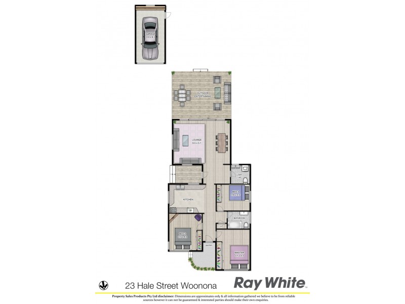23 Hale Street, Woonona NSW 2517 Floorplan