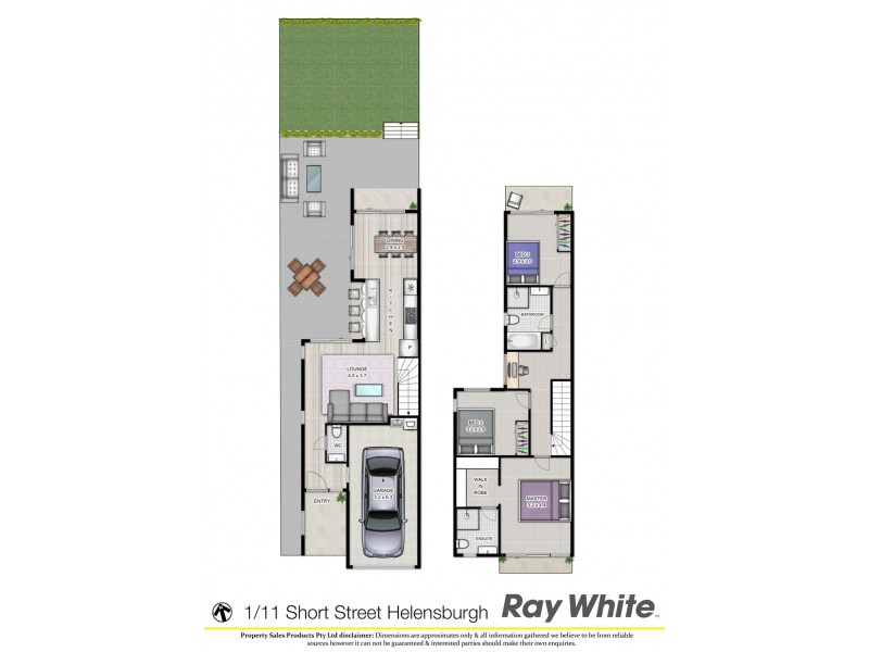 1/11 Short Street, Helensburgh NSW 2508 Floorplan