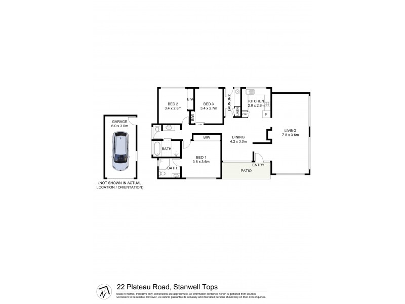 22 Plateau Road, Stanwell Tops NSW 2508 Floorplan