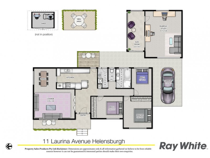 11 Laurina Avenue, Helensburgh NSW 2508 Floorplan