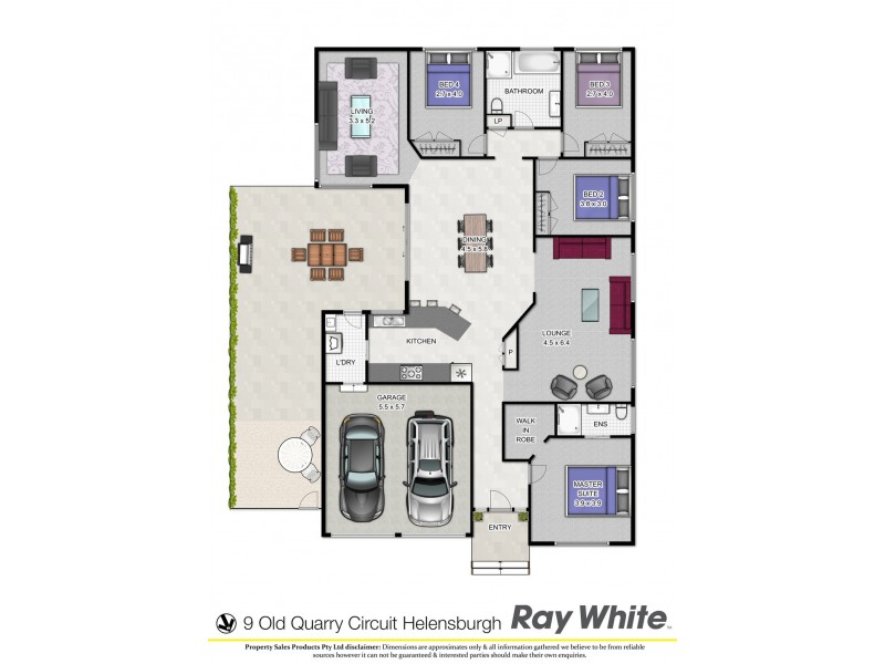 9 Old Quarry Circuit, Helensburgh NSW 2508 Floorplan