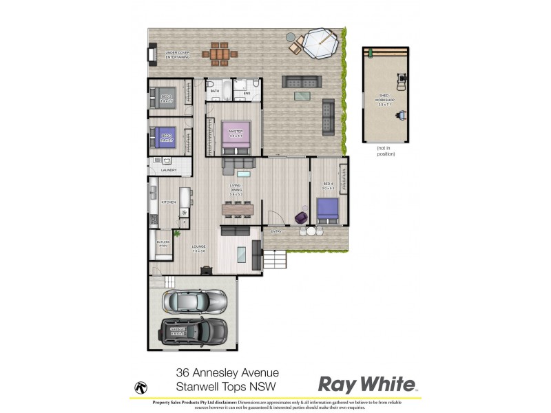 36 Annesley Avenue, Stanwell Tops NSW 2508 Floorplan