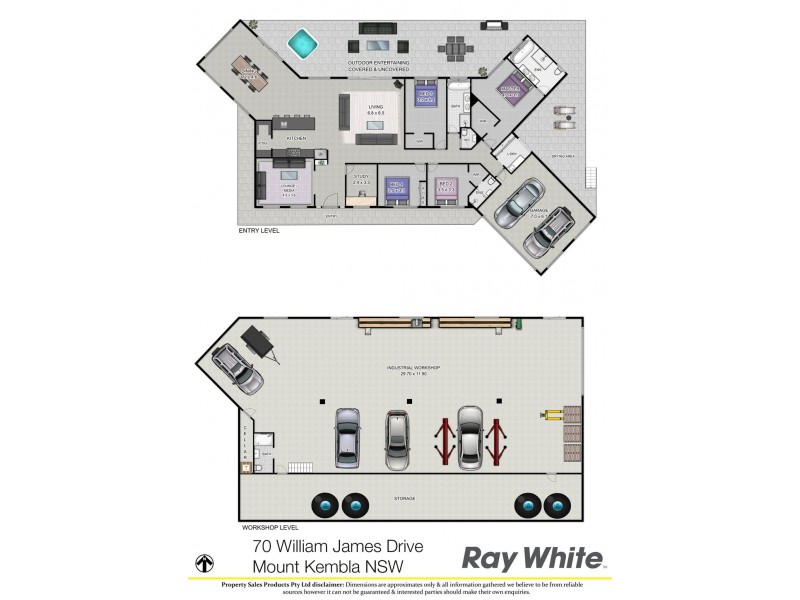 70 William James Drive, Mount Kembla NSW 2526 Floorplan