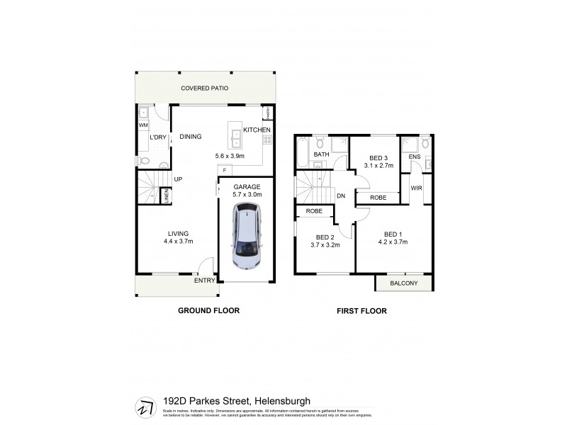 192D Parkes Street, Helensburgh NSW 2508 Floorplan