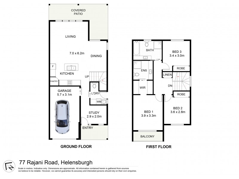 77 Rajani Road, Helensburgh NSW 2508 Floorplan