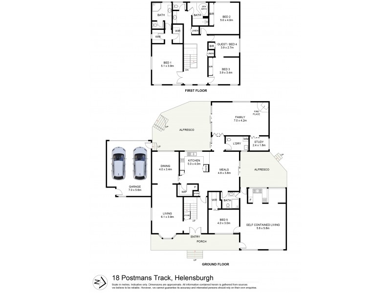18 Postmans Track, Helensburgh NSW 2508 Floorplan