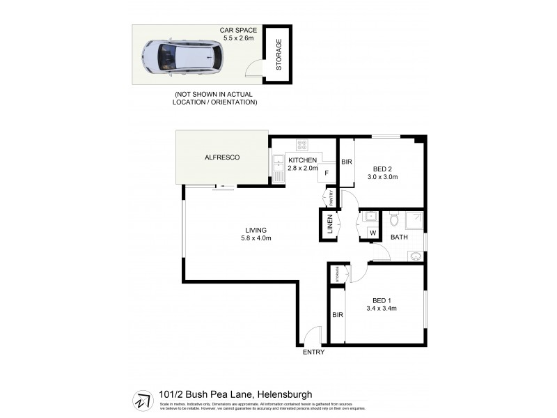 101/2 Bush Pea Lane, Helensburgh NSW 2508 Floorplan